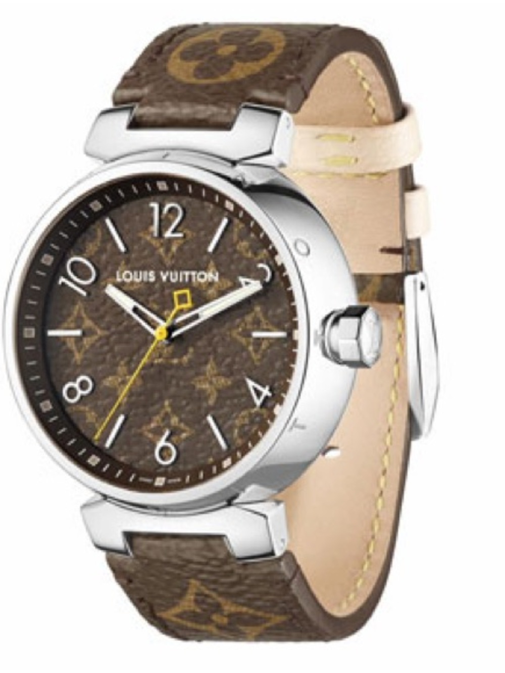 Louis Vuitton Tambour Monogram quartz watch